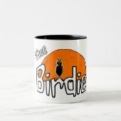 Wise Birdie Zweifarbige Tasse (Mittel)