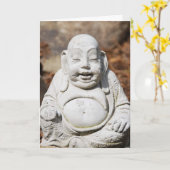 Wise Buddha Karte (Gelbe Blume)