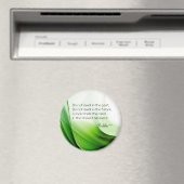 Wise Buddha Quote Magnet (In Situ (Geschirrspüler))