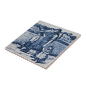 Wise Country Village Familienleben Antiquitätenrep Fliese (Seite)