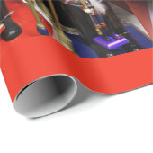 Wise Crackers Nutcracker Soldiers Weihnachten Geschenkpapier (Rolleneckpunkt)
