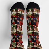 Wise Crackers Nutcracker Weihnachten Socken (Oben)