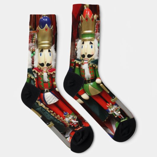 Wise Crackers Nutcracker Weihnachten Socken (Rechts)
