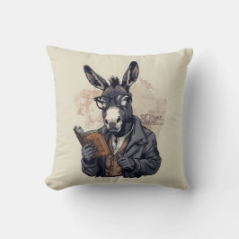 Wise Donkey — Pillow Cover Kissen
