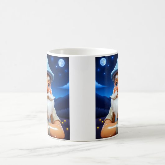 Wise Gnome Night Kaffeetasse (Mittel)