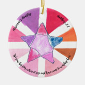 Wise Man Star Ornament (Vorne)