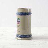 Wise Man sucht Happy Hour Beer Stein Tasse (Mittel)