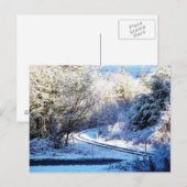 Wise Man Winter - Coquille, Oregon Postkarte (Vorne/Hinten)