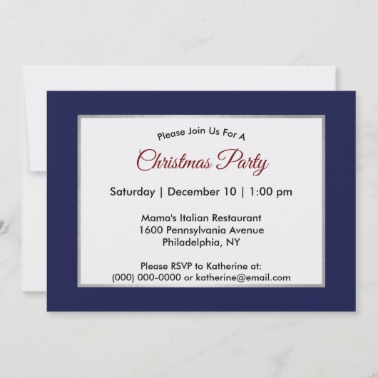 Wise Men Star Weihnachtsgrafik Einladung (Rückseite)