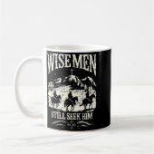 Wise Men Still Seek Him Christian Christmas Jesus  Kaffeetasse (Links)