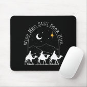 Wise Men Still Seek Him Christian Christmas Jesus Mousepad (Mit Mouse)