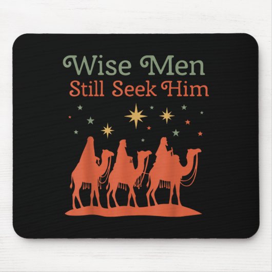 Wise Men Still Seek Him Nativity Scene Christian C Mousepad (Vorne)