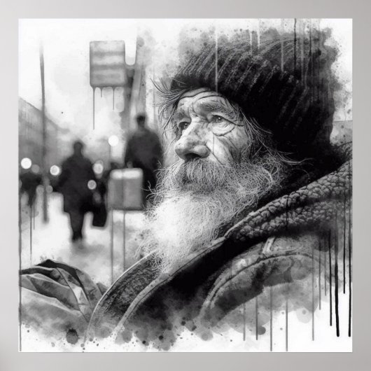 Wise Old Man Poster (Vorne)