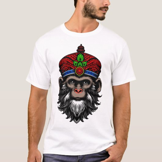 Wise Old Monkey T-Shirt (Vorderseite)