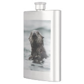 Wise Otter Flachmann (Links)