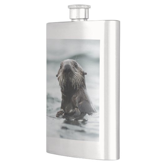 Wise Otter Flachmann (Links)