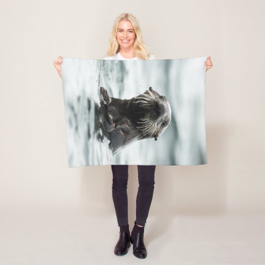 Wise Otter Fleecedecke (Beispiel)