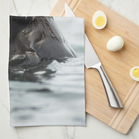 Wise Otter Geschirrtuch (Viertel Falte)