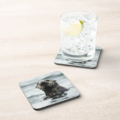 Wise Otter Getränkeuntersetzer (Rechte Seite)