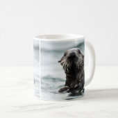 Wise Otter Kaffeetasse (VorderseiteRechts)