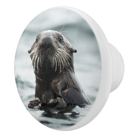 Wise Otter Keramikknauf (Rechts)