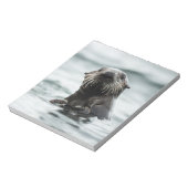 Wise Otter Notizblock (Rotiert)
