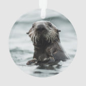 Wise Otter Ornament (Rückseite)