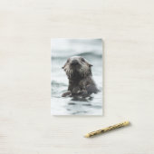 Wise Otter Post-it Klebezettel (Auf Schreibtisch)