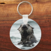 Wise Otter Schlüsselanhänger (Vorderseite)