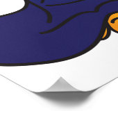 Wise Owl Abschluss Niedlich Scholar Bird Poster (Ecke)