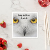 WISE OWL ABSCHLUSS Servietten (Beispiel)