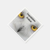 WISE OWL ABSCHLUSS Servietten (Ecke)
