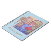 Wise Owl Bookshop - Notebook Notizblock (Linke Seite)