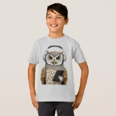 Wise Owl Kid T-Shirt (Vorne ganz)