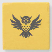 Wise Owl Untersetzer (Vorderseite)