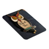 Wise Owl Vielen Dank Magnet (Rechte Seite)