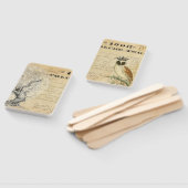 Wise Owl Wedding Fan Fächer (Non-assembled)