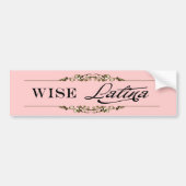 wise_purple autoaufkleber (Vorne)