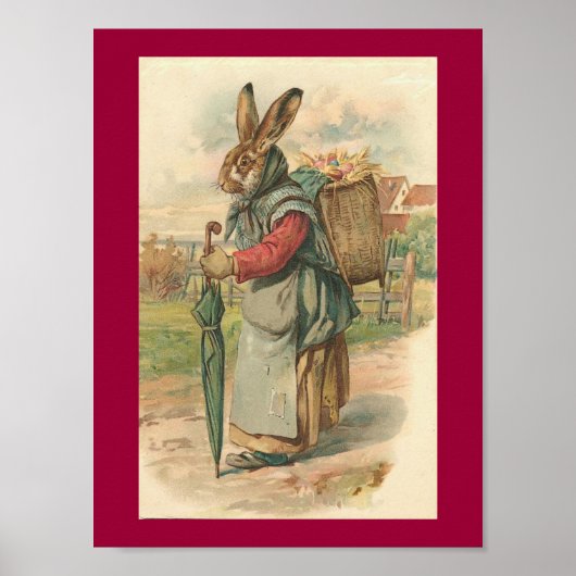 Wise Rabbit Oaster Poster (Vorne)