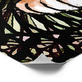 Wise Tiger Poster (Ecke)