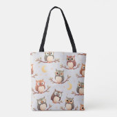 Wise & Whimsical Schüssel Ganztasche Tasche (Rückseite)