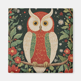 Wise Winter Watcher Magnet