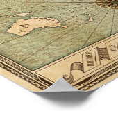 Wiseacres Zaubergerät - Mappa Mundi Poster (Ecke)