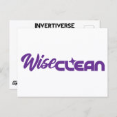 WiseClean - Postkarte (Vorne/Hinten)