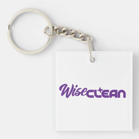 WiseClean - Schlüsselanhänger (Vorderseite)