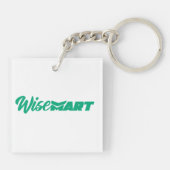 WiseClean - Schlüsselanhänger (Rückseite)