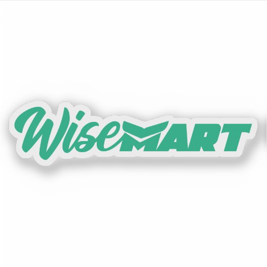 WiseMart - Aufkleber (Vorderseite)