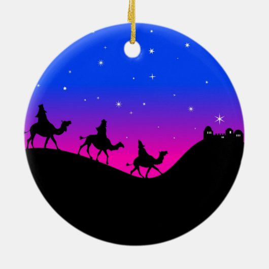 Wisemen Keramikornament (Hinten)