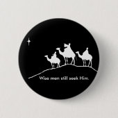Wisemen Knopf Button (Vorderseite)