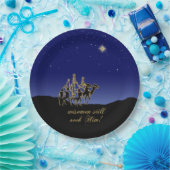 Wisemen noch suchen ihn Papierplatte Pappteller (Party)